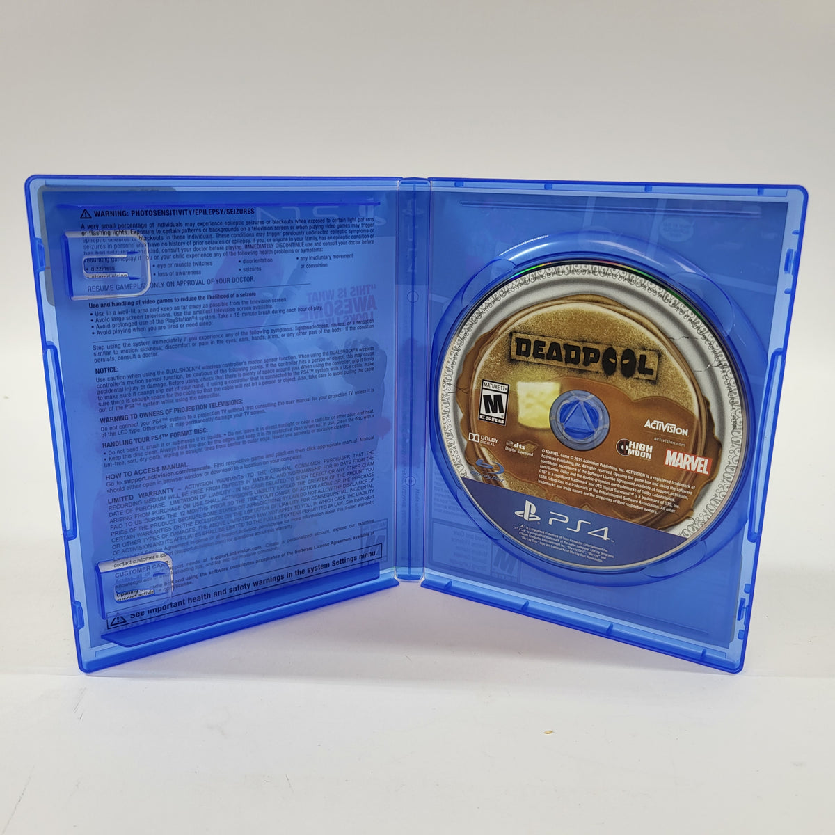 Deadpool (Sony PlayStation 4 PS4, 2015)