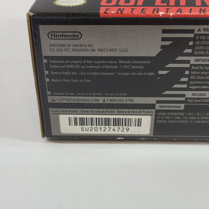 Nintendo SNES Classic Edition Console Gaming System CLV-201 Gray