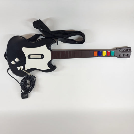 Sony Red Octane Wired Guitar Black PSLGH PS2 Controller