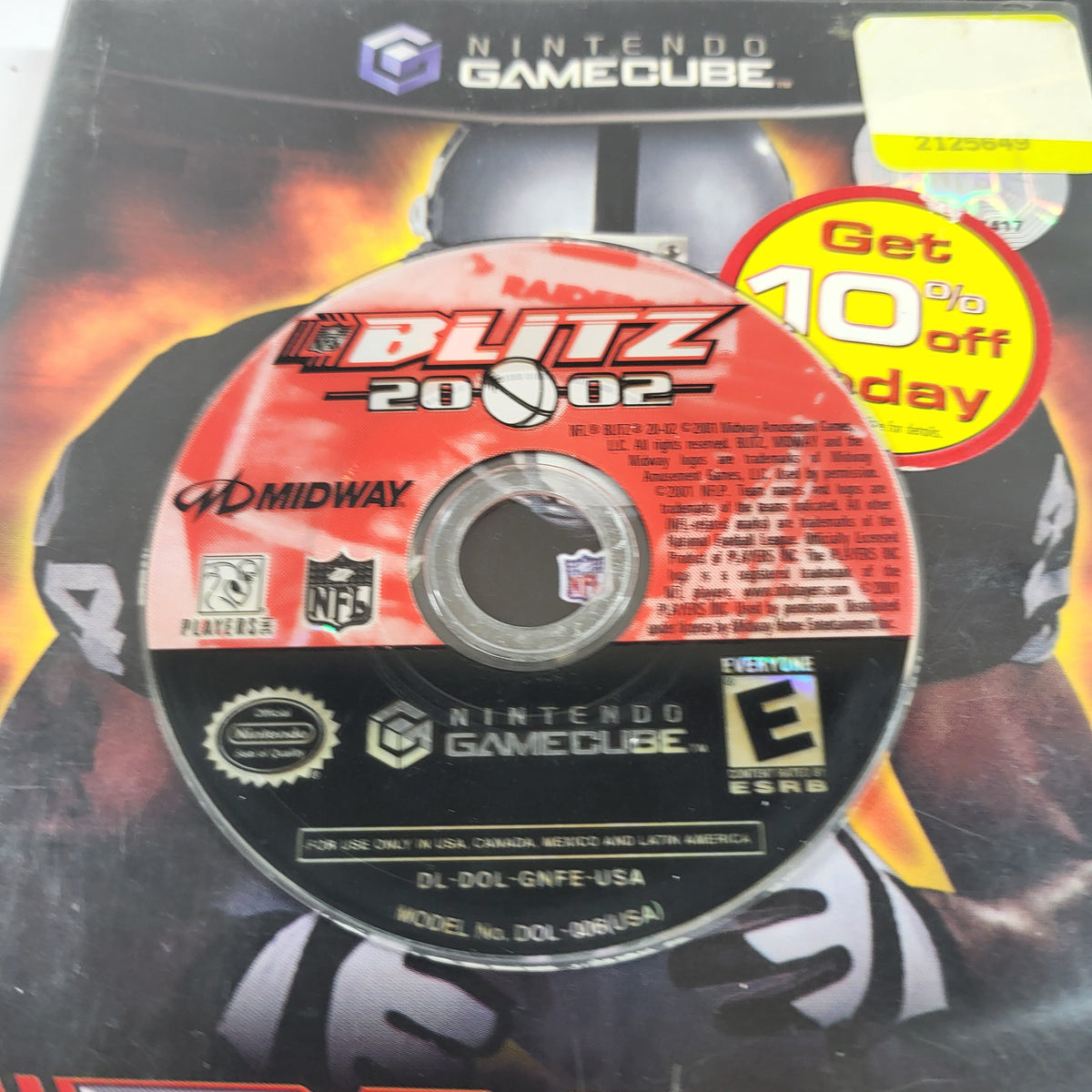 NFL Blitz 2002 (Nintendo GameCube, 2002)