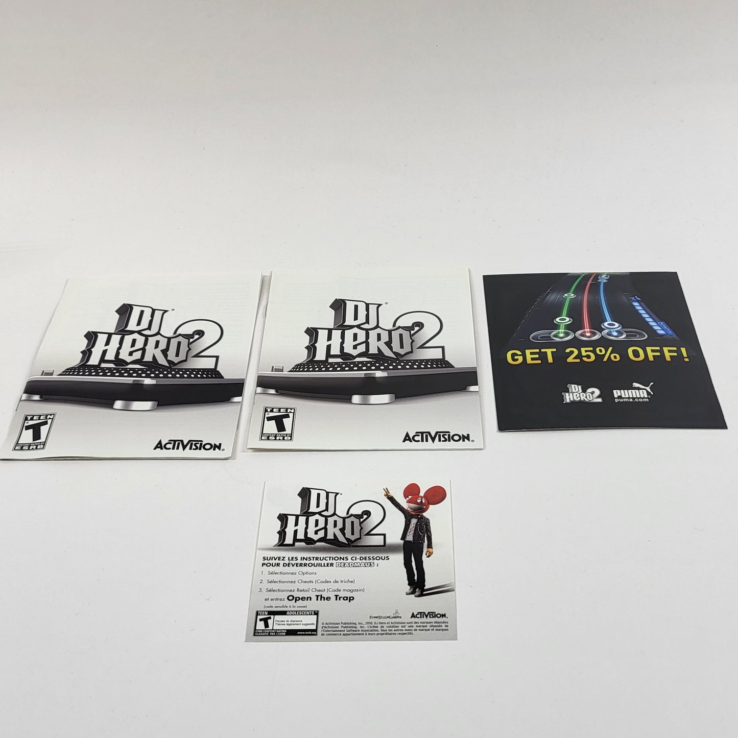 DJ Hero 2 (Sony PlayStation 3 PS3, 2010) Bundle