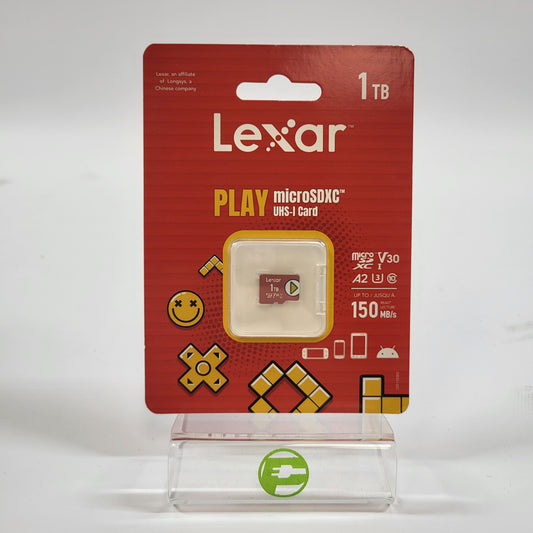 New Lexar 1TB Play microSDXC SD Card LMSPLAY001T-BNNNU