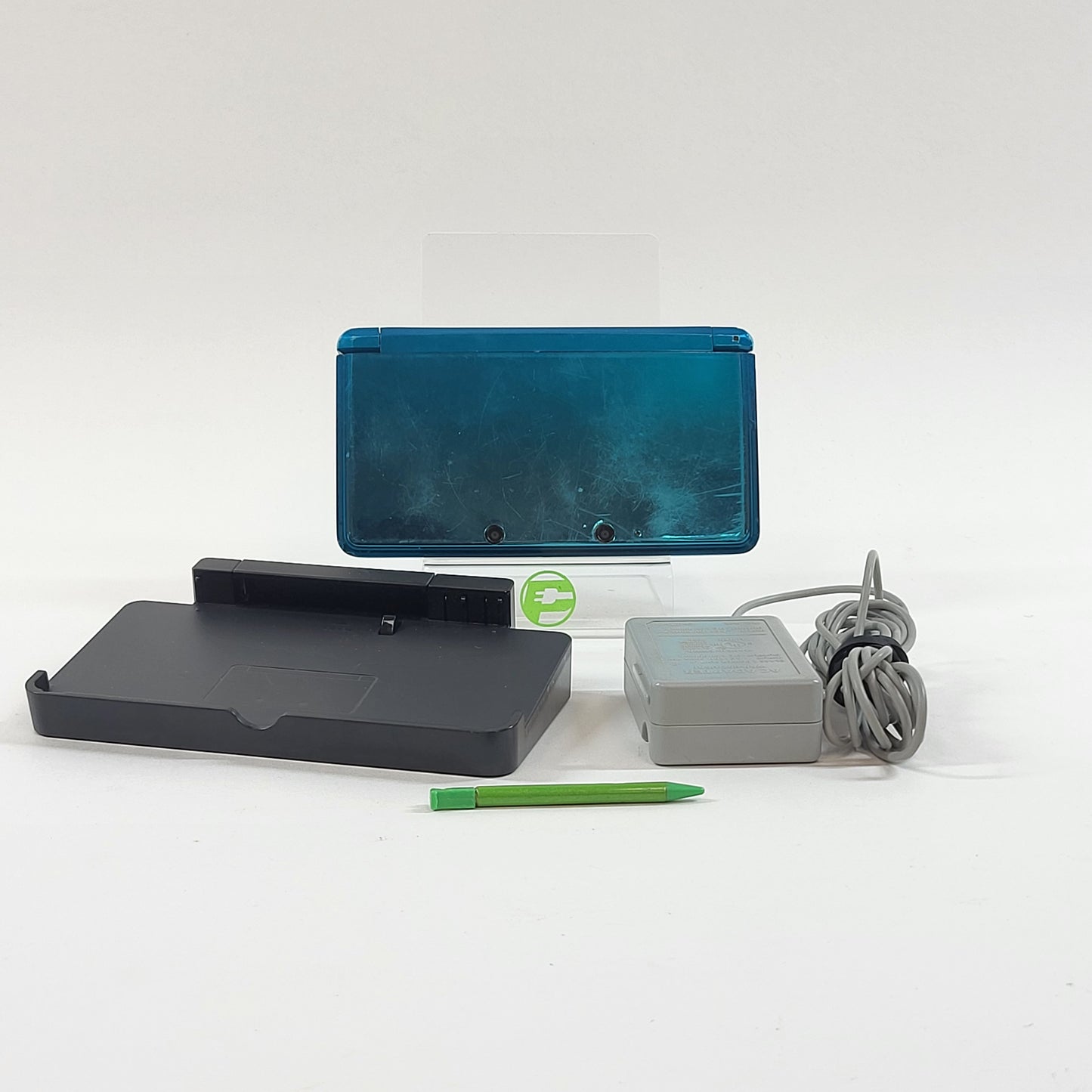 Nintendo 3DS Handheld Game Console CTR-001 Aqua Blue