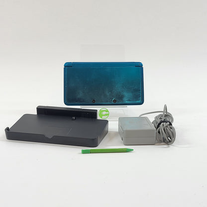 Nintendo 3DS Handheld Game Console CTR-001 Aqua Blue