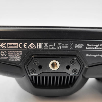 Blackmagic Design Pocket Cinema Camera 4K 8.8 Micro Four Thirds 4/3 Mount Digita