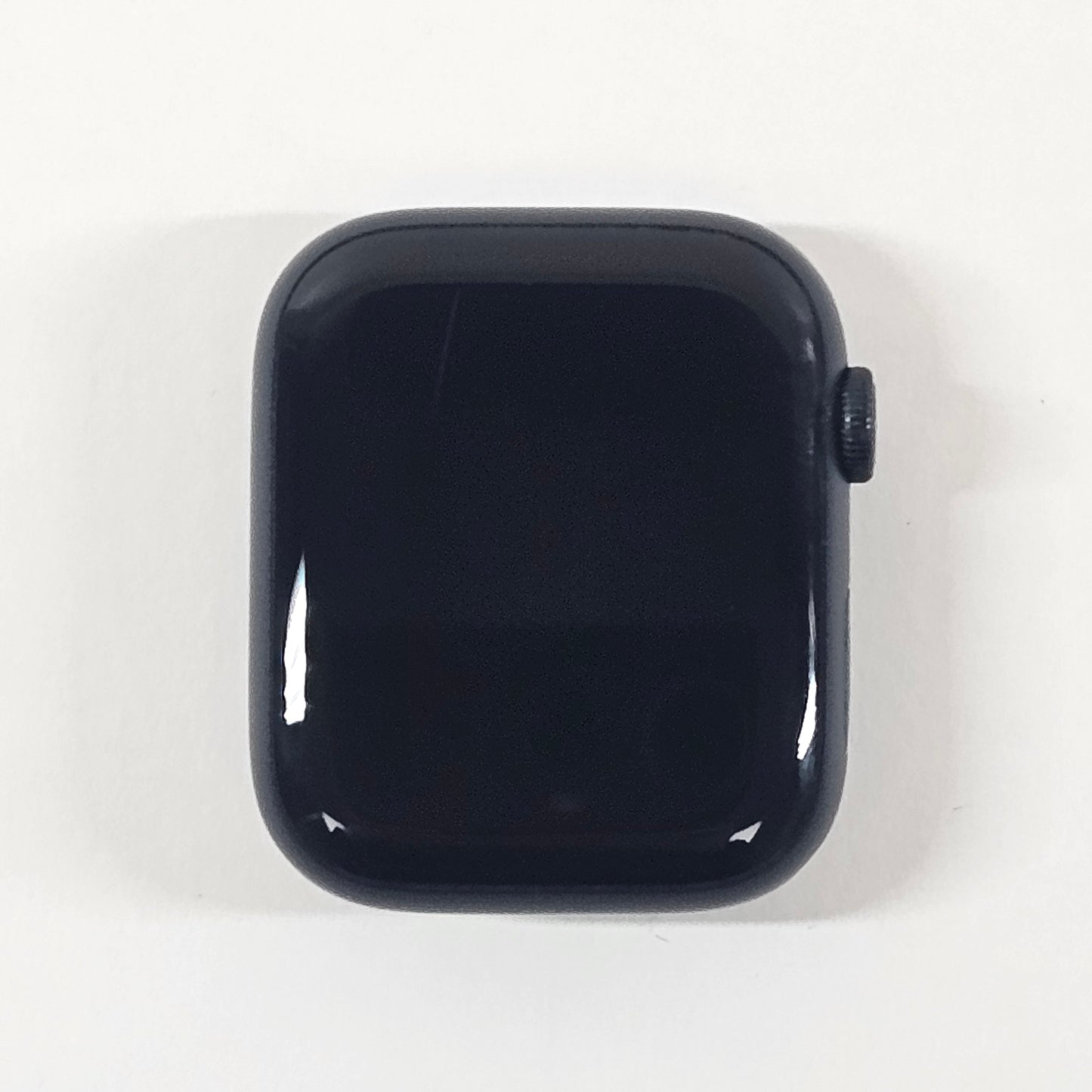 Factory Unlocked Apple Watch Series 7 45MM Black Aluminum MKJ73LL/A Face Only