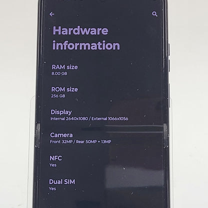 Cricket Motorola Razr 2025 256GB 16 Alpine Blue XT2553-5 READ