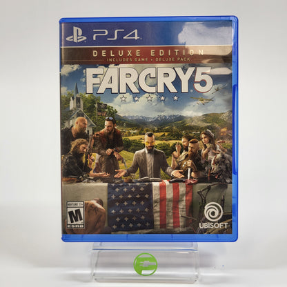 Far Cry 5 [Deluxe Edition] (Sony PlayStation 4 PS4, 2018)
