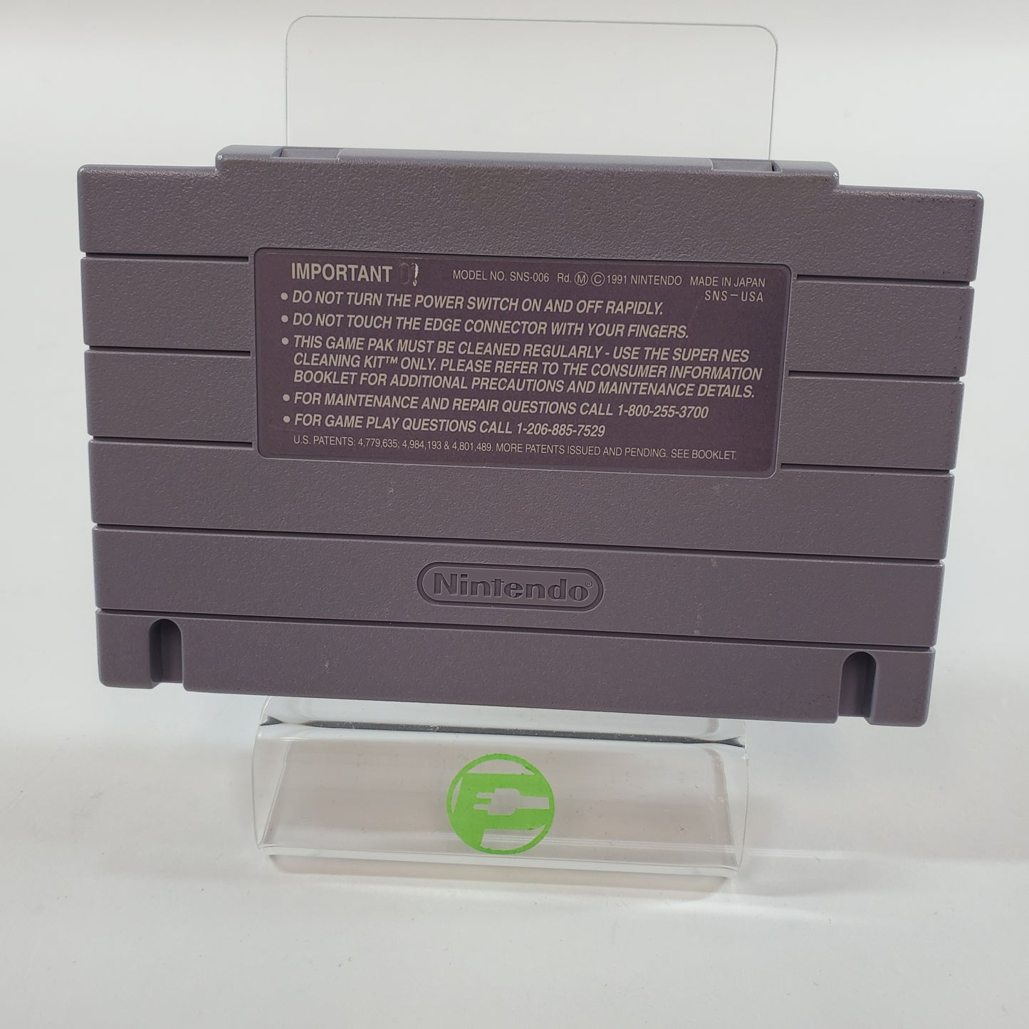Joe and Mac (Super Nintendo SNES, 1992) Cartridge Only