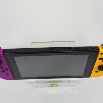 Nintendo Switch v1 Console Gaming System HAC-001 Purple/Orange  256GB SD Card