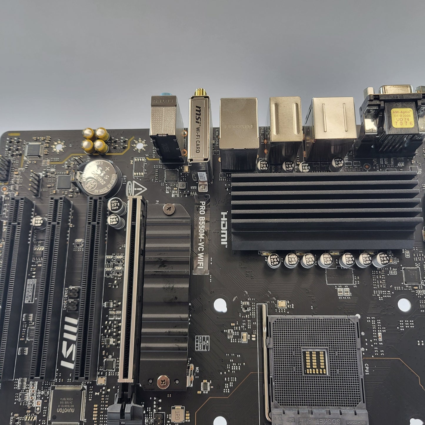 MSi Pro B550M-VC Wifi AM4 microATX AMD DDR4 Motherboard