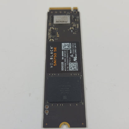 Western Digital WD 2280mm WD_Black 500GB M.2 NVMe Gen 4.0 x 4 SSD SN750 SE
