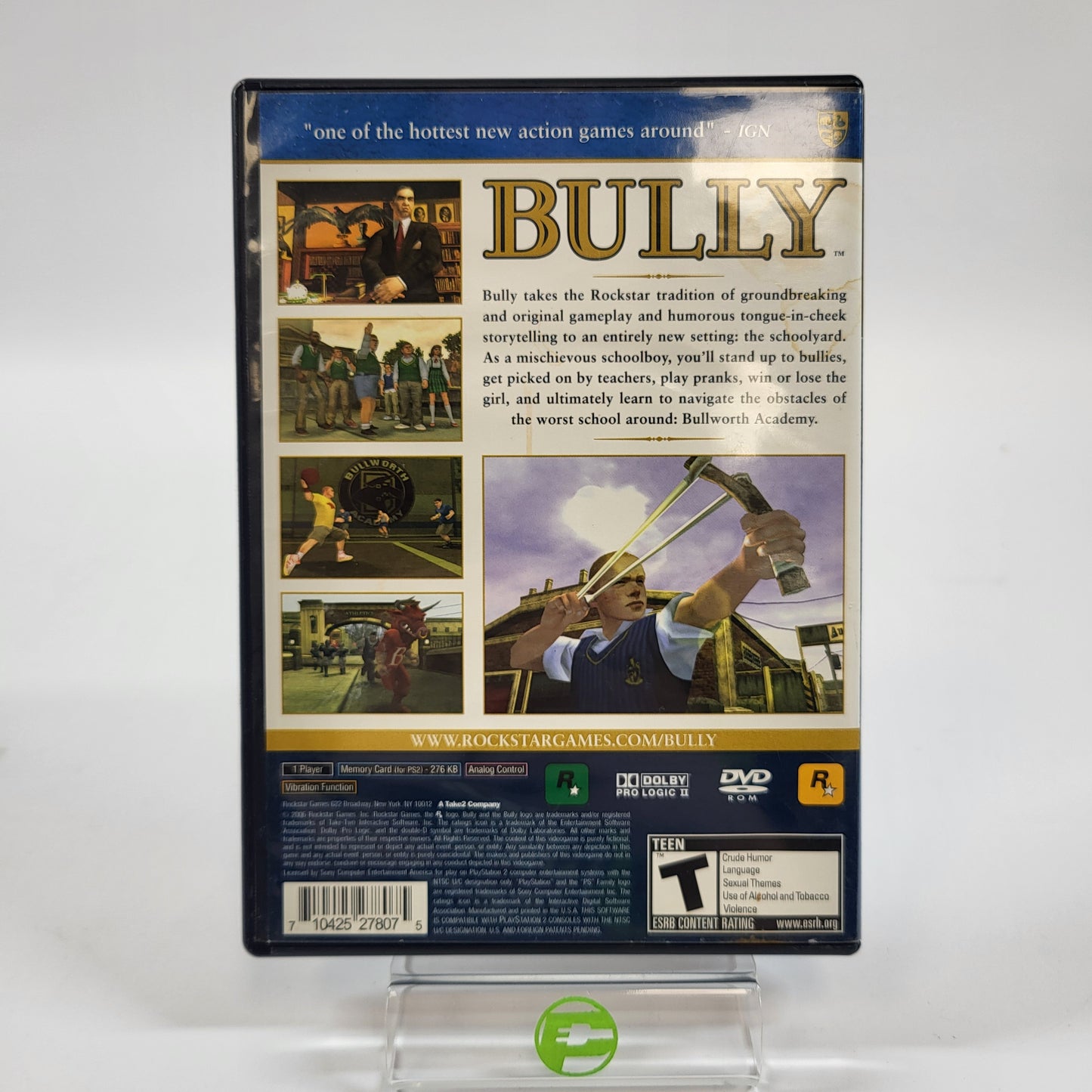Bully (Sony PlayStation 2 PS2, 2006)
