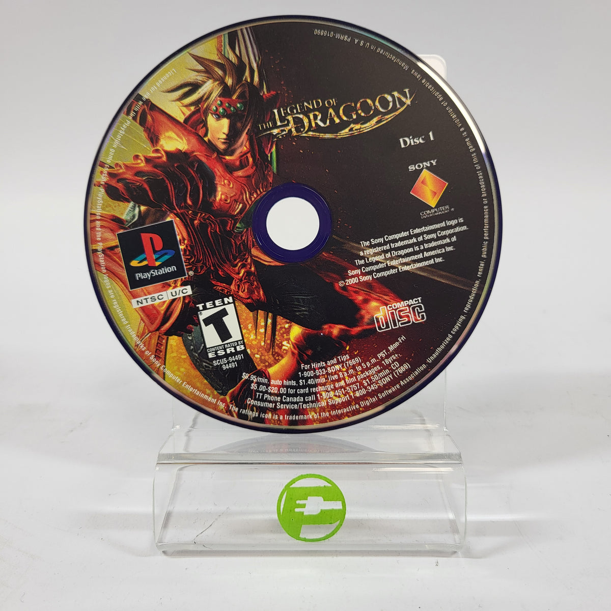 Legend of Dragoon (Sony PlayStation 1 PS1, 2000)