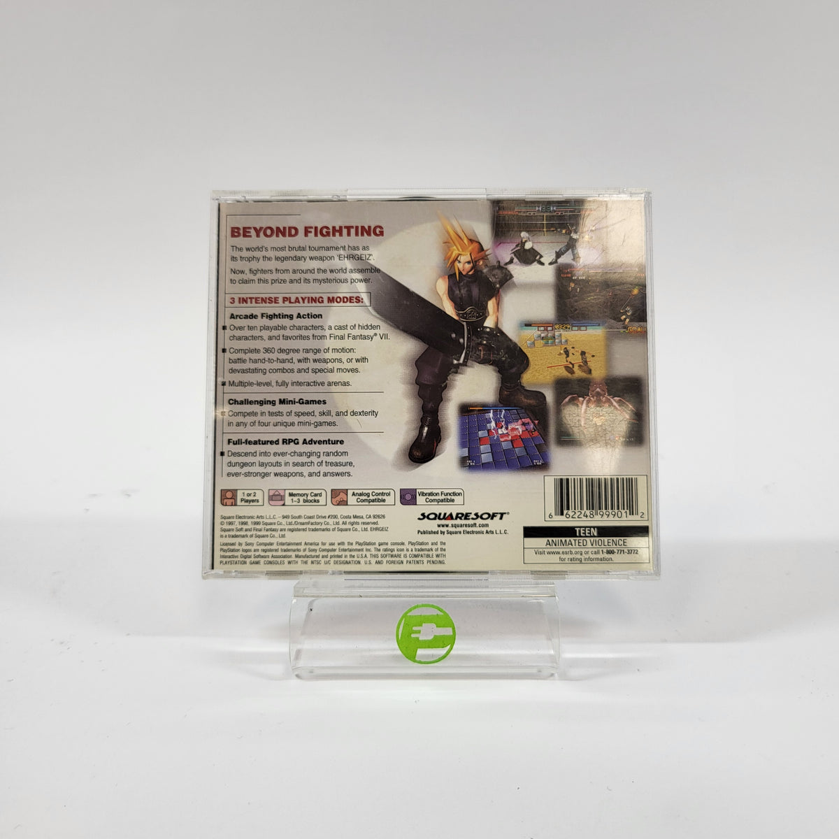 Ehrgeiz (Sony PlayStation 1 PS1, 1999)