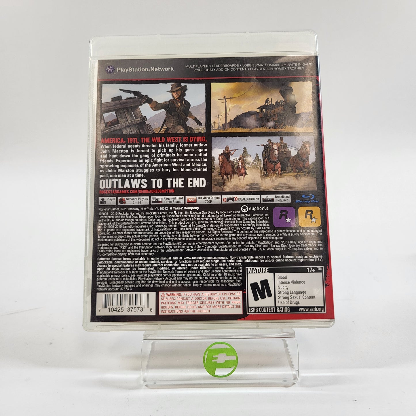 Red Dead Redemption (Sony PlayStation 3 PS3, 2010)