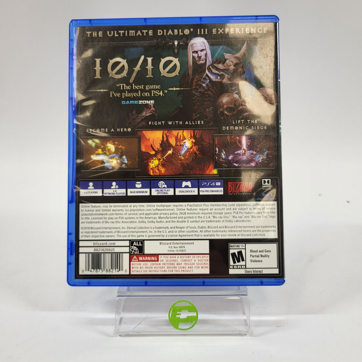 Diablo III Eternal Collection (Sony PlayStation 4 PS4, 2018)