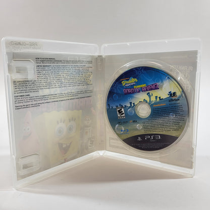 SpongeBob SquarePants: Plankton's Robotic Revenge (Sony PlayStation 3 PS3, 2013)