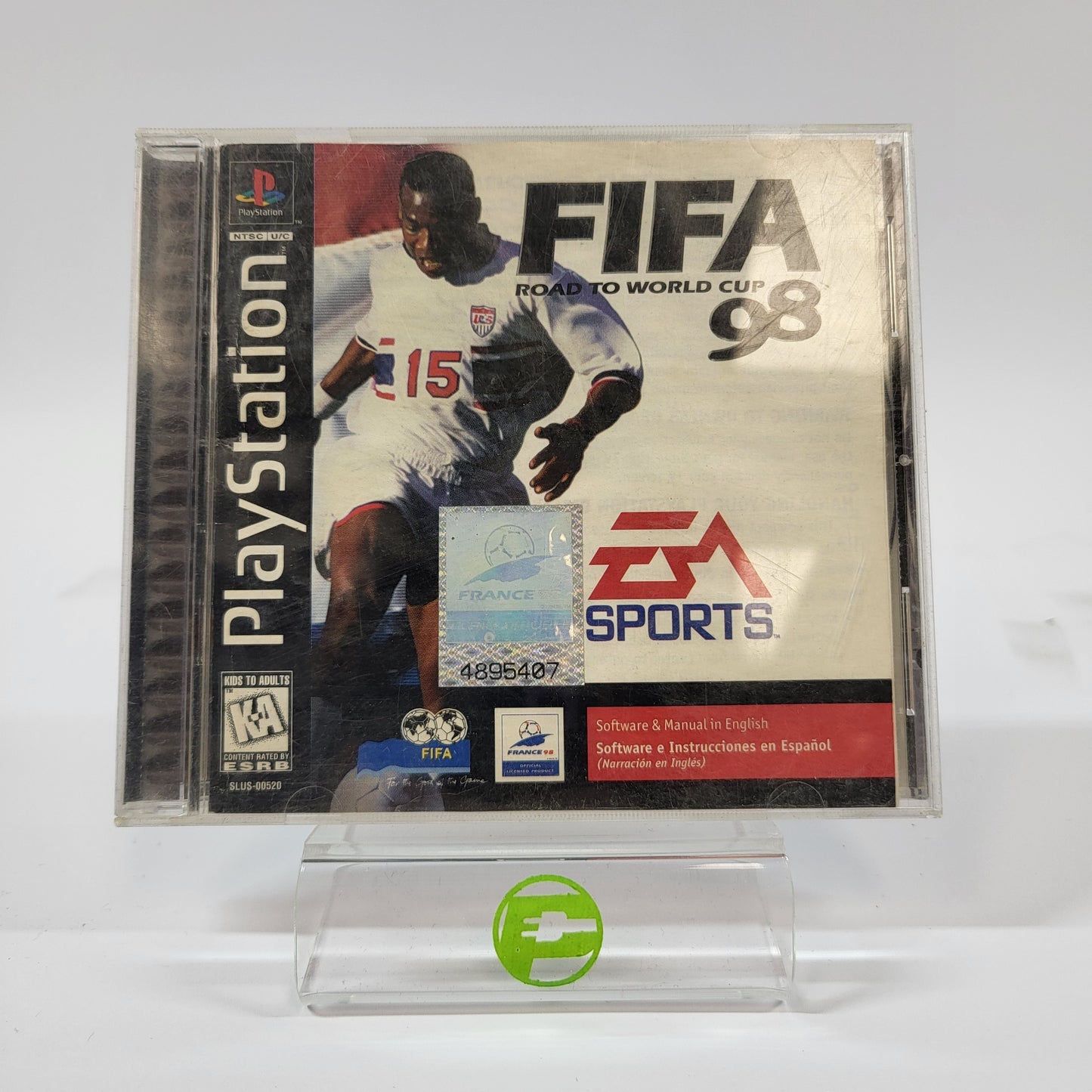 FIFA Road to World Cup 98 (Sony PlayStation 1 PS1, 1997)