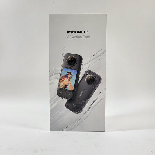 New Insta360 x3 72MP 360 Action Camera Open Box