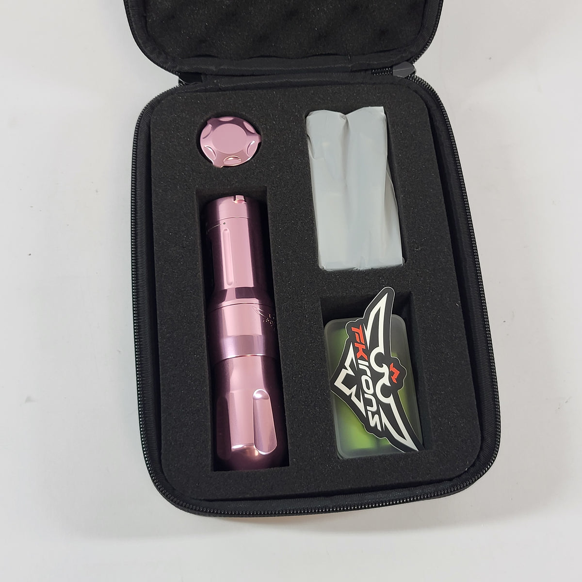 New FK Irons Tattoo Machine One Adjust Pop Pink Color Multifunctional Open Box