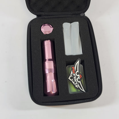 New FK Irons Tattoo Machine One Adjust Pop Pink Color Multifunctional Open Box