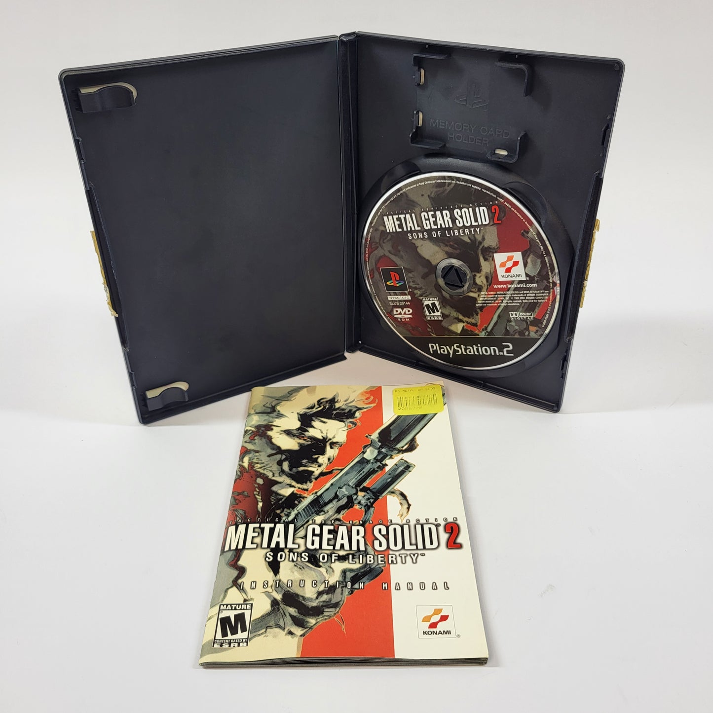 Metal Gear Solid 2 (Sony PlayStation 2 PS2, 2001)