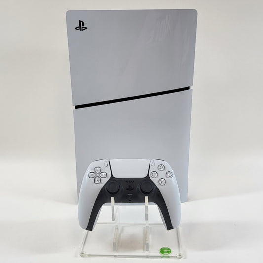 Sony PlayStation 5 Slim Disc PS5 1TB White Console Gaming System CFI-2015