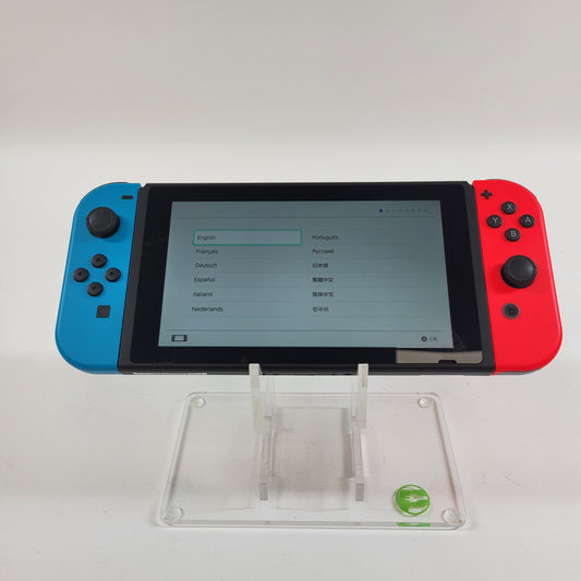 Nintendo Switch v2 Video Game Console HAC-001(-01)  Red/Blue