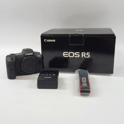 Canon EOS R5 45MP Digital SLR DSLR Camera 26 Shutter Count