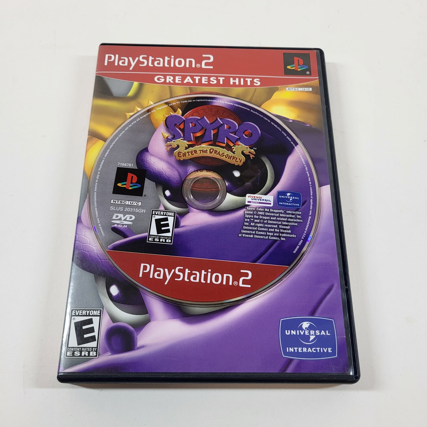 Spyro Enter the Dragonfly [Greatest Hits] (Sony PlayStation 2 PS2, 2002)
