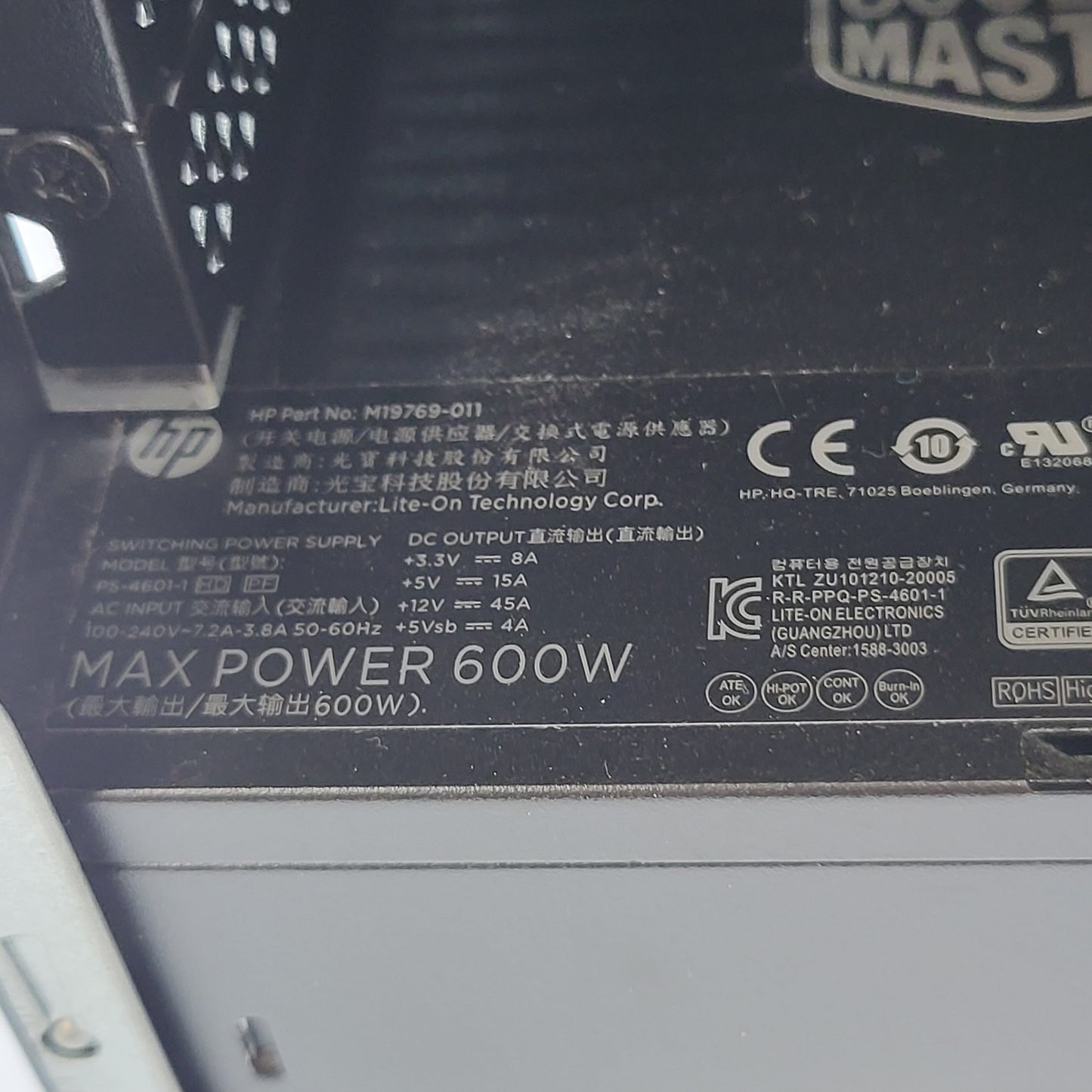 HP Omen 25L Ryzen 7 5700G 3.80GHz 16GB RAM 512GB SSD 1TB HDD GeForce RTX 3060 Ti