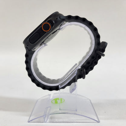 Factory Unlocked Apple Watch Ultra 3 49MM Titanium Black Sport Band MF0J4LW/A