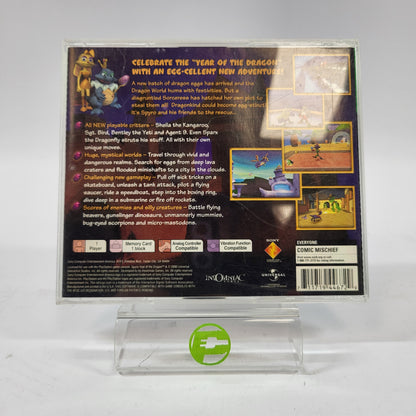 Spyro Year of the Dragon [Greatest Hits] (Sony PlayStation 1, 2000) Incomplete