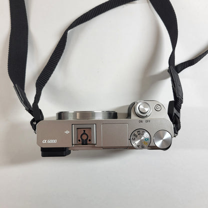Sony Alpha A6000 24.3MP APS-C Interchangeable Lens Camera 2753 Shutter Count