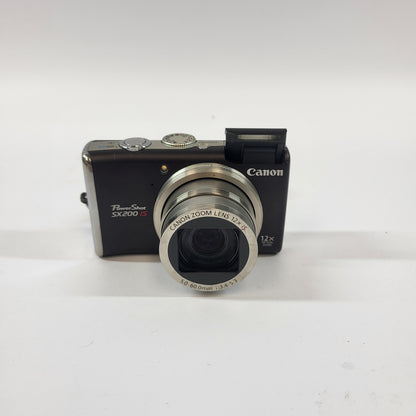 Canon PowerShot SX200 IS 12.1MP Digital Point-And-Shoot Camera