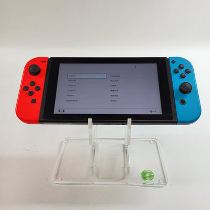 Nintendo Switch v2 Video Game Console HAC-001(-01)  Red/Blue