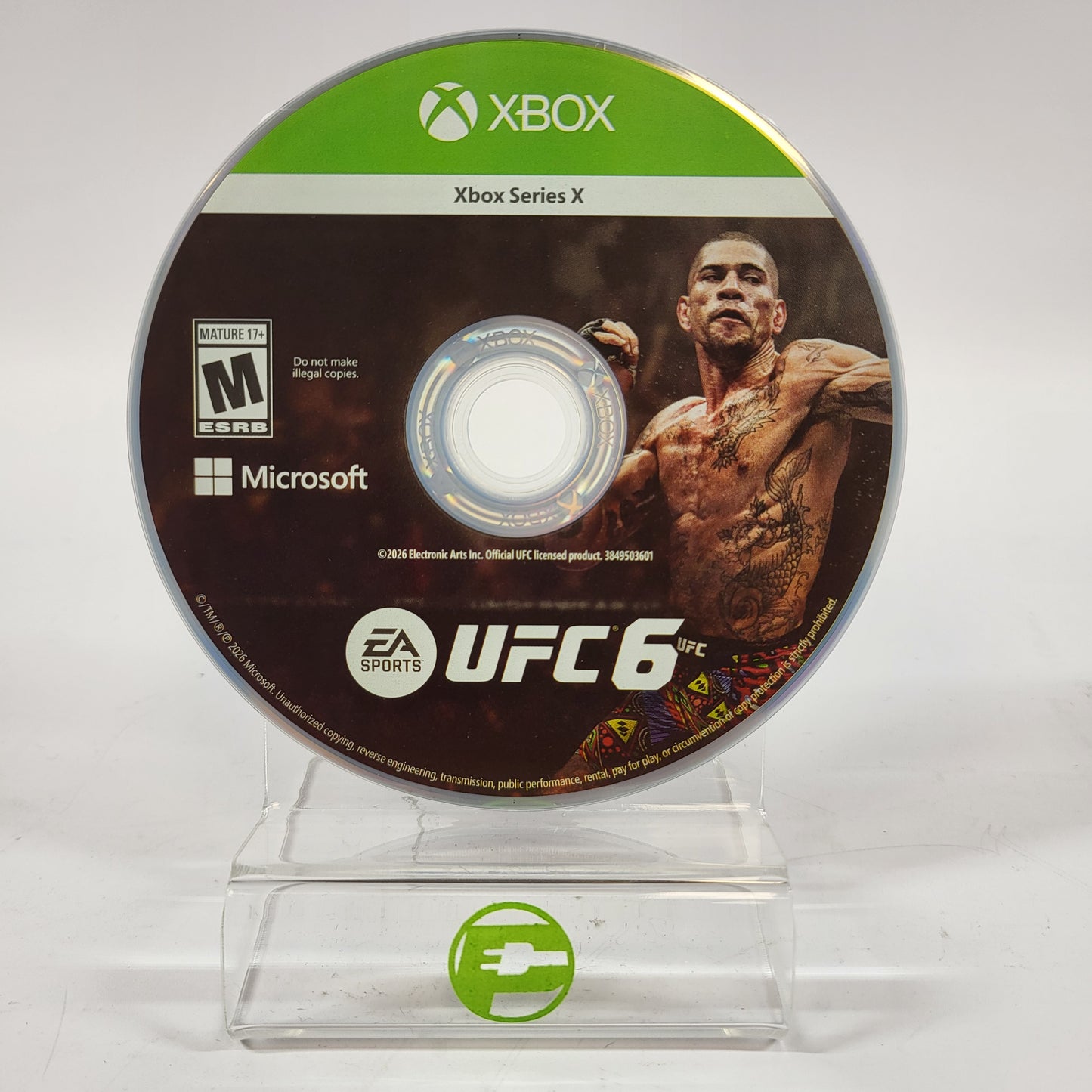 UFC 6 (Microsoft Xbox Series X, 2026) Disc Only
