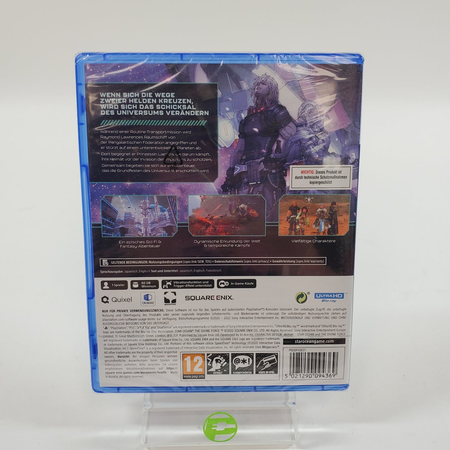 New Star Ocean: The Divine Force (Sony PlayStation 5 PS5, 2022) PAL