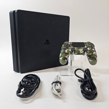 Sony PlayStation 4 Slim PS4 500GB Black Console Gaming System CUH-2015A