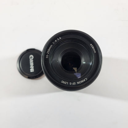Canon EF-S 55-250mm f/4-5.6 Auto & Manual Lens