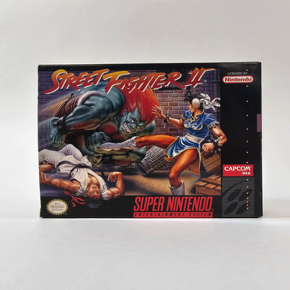 Street Fighter II (Super Nintendo SNES, 1992) PSA 9.2 CIB