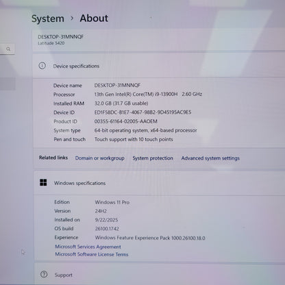 Dell XPS 15 9530 15.6" i9-13900H 2.6GHz 32GB RAM 1TB SSD GeForce RTX 4070