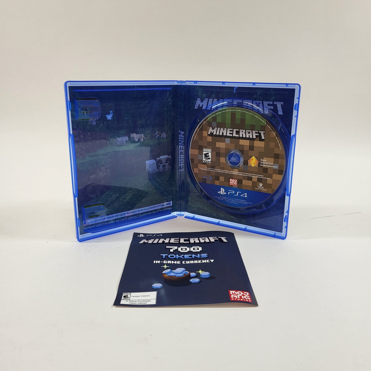 Minecraft [with VR] (Sony PlayStation 4 PS4, 2021)