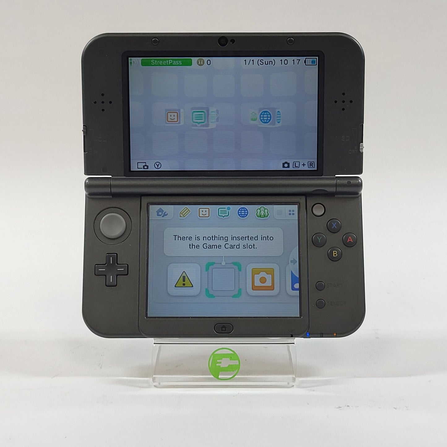New Nintendo 3DS XL Handheld Game Console RED-001 Gray