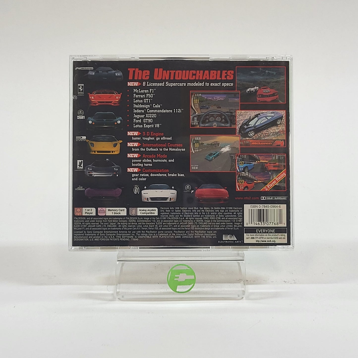 Need For Speed 2 (Sony PlayStation 1 PS1, 1997)