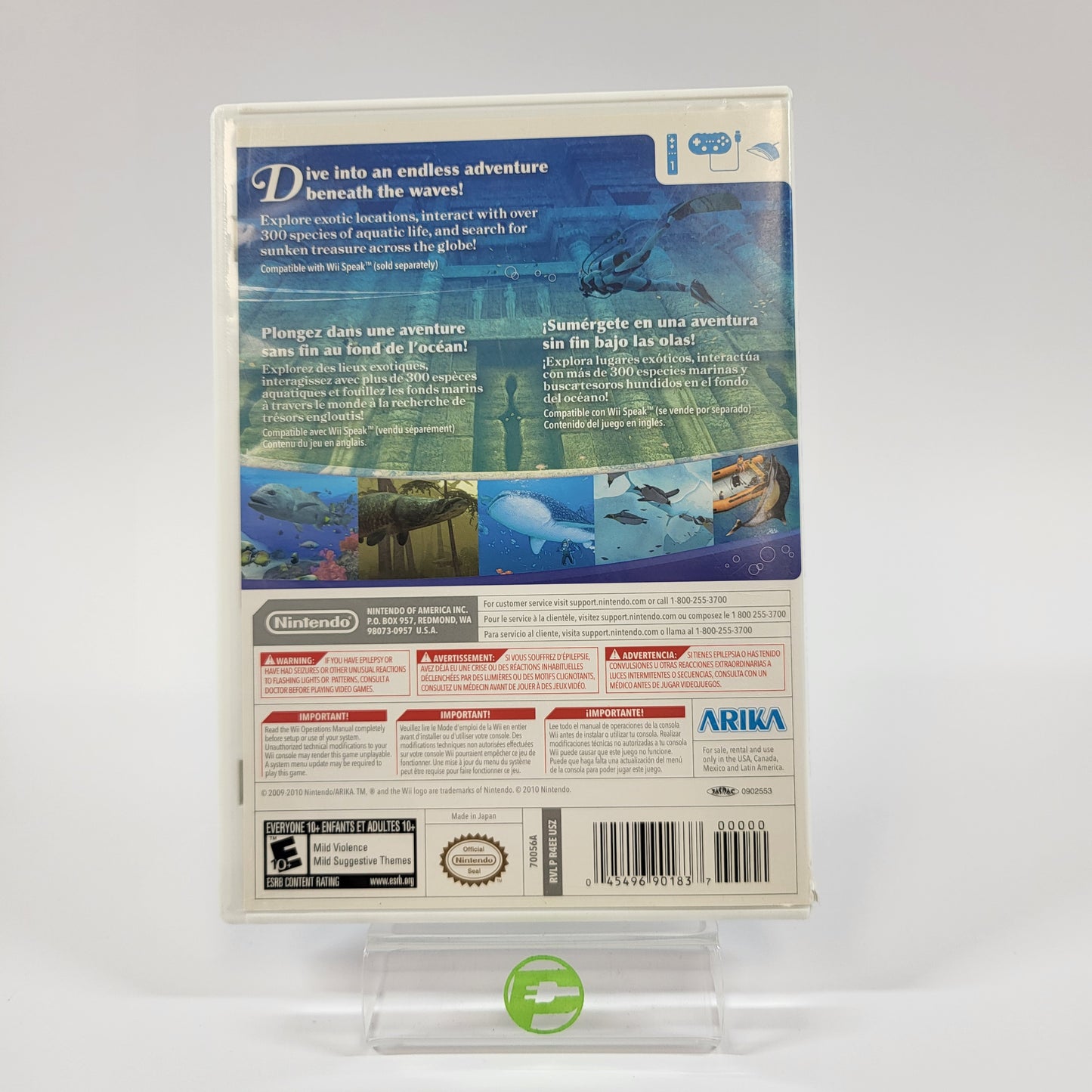 Endless Ocean: Blue World (Nintendo Wii, 2010)
