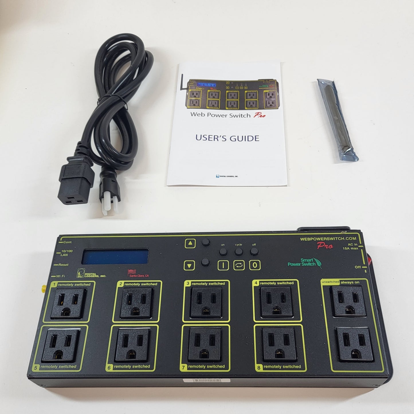 Digital Loggers Web Power Switch Pro Web Power Switch LPC92312005652 Open Box