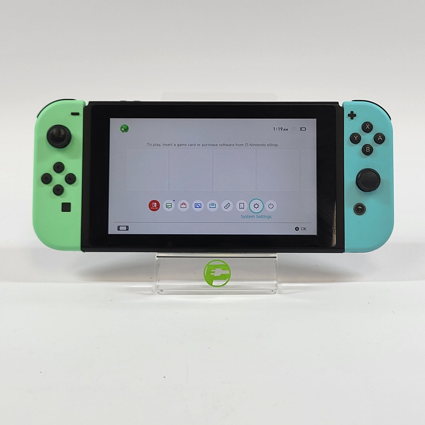 Nintendo Switch v2 Console Gaming System HAC-001(-01)  Animal Crossing Edition