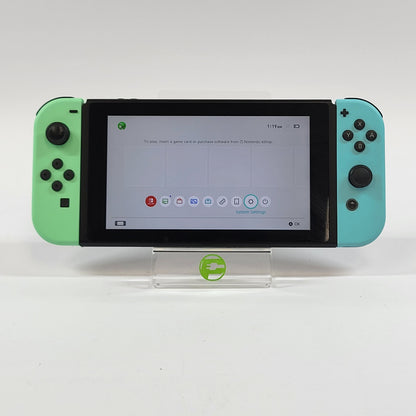 Nintendo Switch v2 Console Gaming System HAC-001(-01)  Animal Crossing Edition